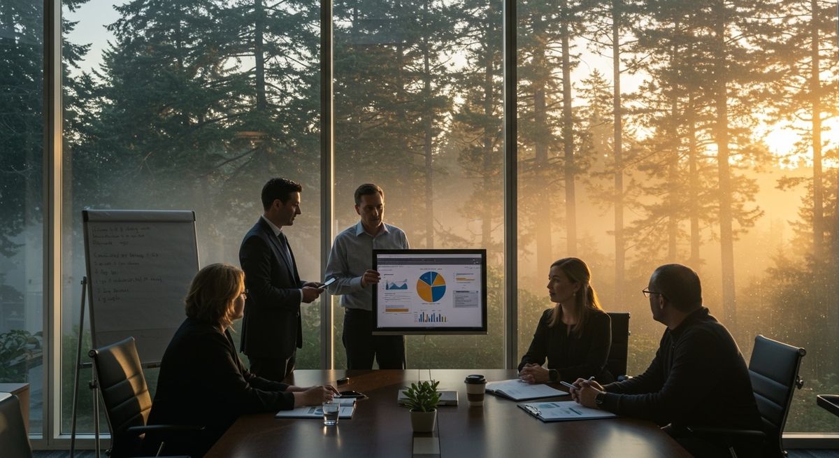 Consulting professionals working in their field